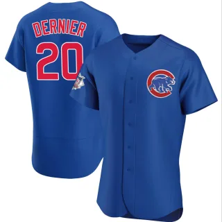 Authentic Men's Bob Dernier Chicago Cubs Alternate Jersey - Royal