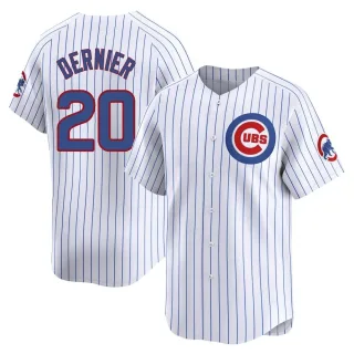 Limited Men's Bob Dernier Chicago Cubs Home Jersey - White