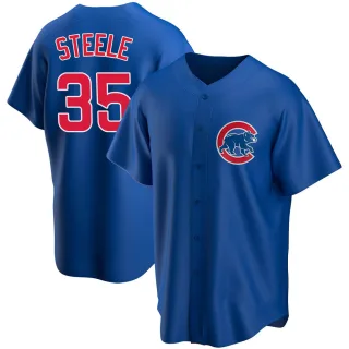 Replica Youth Justin Steele Chicago Cubs Alternate Jersey - Royal