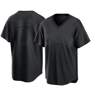Replica Youth Matt Shaw Chicago Cubs Pitch Fashion Jersey - Black